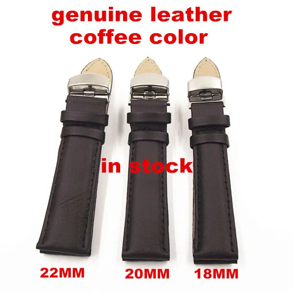 1pcs High quality 18MM 20MM 22MM genuine leather coffee color Watch band watch strap - 111102
1pcs High quality 18MM 20MM 22MM genuine leather coffee color Watch band watch strap - 111102