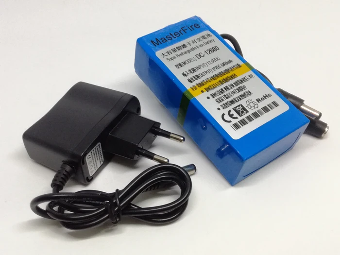 MasterFire 10set/lot New 12V 6800mah Lithium-ion Battery Super Rechargeable Li-ion Batteries Pack for CCTV Camera
MasterFire 10set/lot New 12V 6800mah Lithium-ion Battery Super Rechargeable Li-ion Batteries Pack for CCTV Camera