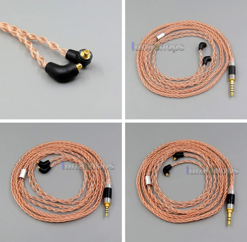 8 core 2.5mm 4.4mm Balanced Pure OCC Copper Earphone Cable For Etymotic ER4SR ER4XR ER3XR ER3SE ER2XR ER2SE LN006121
8 core 2.5mm 4.4mm Balanced Pure OCC Copper Earphone Cable For Etymotic ER4SR ER4XR ER3XR ER3SE ER2XR ER2SE LN006121