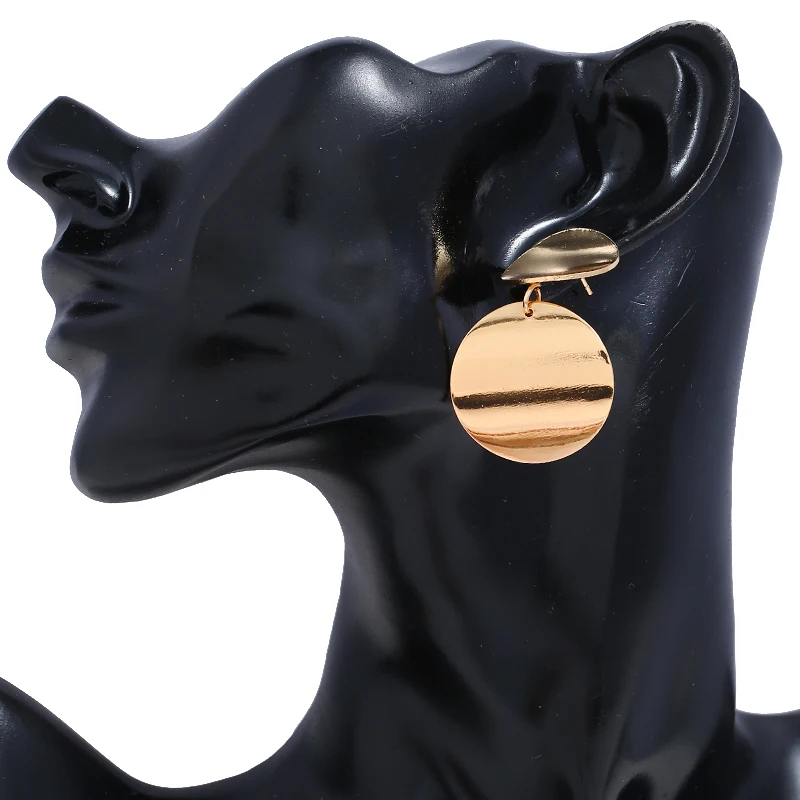 WNGMNGL Vintage metal Round Earrings Geometric Double Layers Earrings 2018 Fashion Long Earrings Female Simple Style Ear Jewelry
WNGMNGL Vintage metal Round Earrings Geometric Double Layers Earrings 2018 Fashion Long Earrings Female Simple Style Ear Jewelry