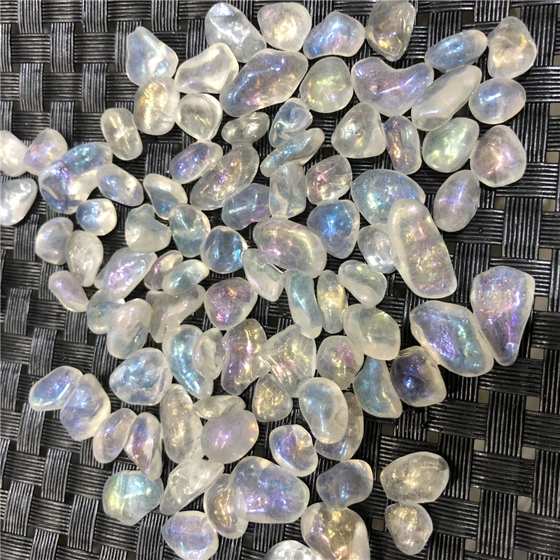 DHX SW 100g top quality amazing aura coated rainbow quartz crystal chakra healing Titanium medaion stone gravel tumbled stones
DHX SW 100g top quality amazing aura coated rainbow quartz crystal chakra healing Titanium medaion stone gravel tumbled stones