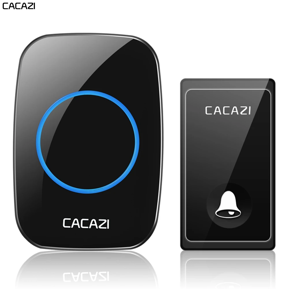 CACAZI Self powered Wireless Doorbell Waterproof 1 2 Button 1 2 3 Receiver US EU UK AU Plug Home No Battery Required Door Bell
CACAZI Self powered Wireless Doorbell Waterproof 1 2 Button 1 2 3 Receiver US EU UK AU Plug Home No Battery Required Door Bell