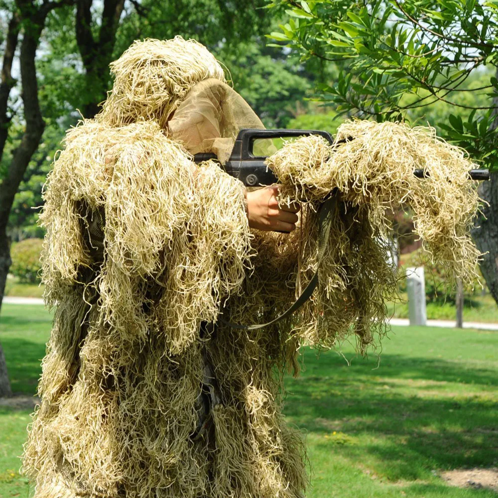 Полевая сухая трава, привидение, тактический Ghillie костюм, снайпер, охота, пейнтбол, военная игра, CS Ghilly, набор включает в себя 1 Бесплатный Ghillie...
Полевая сухая трава, привидение, тактический Ghillie костюм, снайпер, охота, пейнтбол, военная игра, CS Ghilly, набор включает в себя 1 Бесплатный Ghillie...