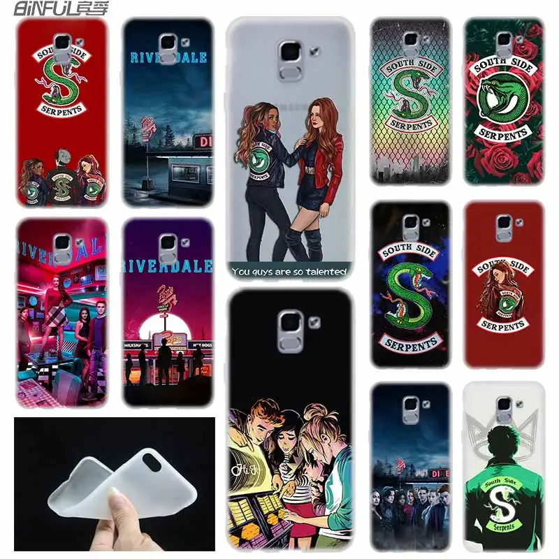 Phone case Soft Cover Coque For Samsung Galaxy J6 J8 J3 J5 J7 J4 Plus 2018 2016 2017 EU Prime Pro Ace j610 American TV Riverdale
Phone case Soft Cover Coque For Samsung Galaxy J6 J8 J3 J5 J7 J4 Plus 2018 2016 2017 EU Prime Pro Ace j610 American TV Riverdale