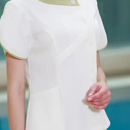 2020 Summer Short Sleeve Beauty Worker Uniform Sets Women Fruit Green 2pieces Uniforms
2020 Summer Short Sleeve Beauty Worker Uniform Sets Women Fruit Green 2pieces Uniforms