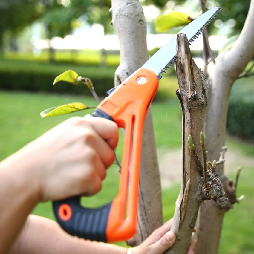 7 Inch Portable Folding Hand Saw Manganese Steel Household Anti-skip Saw for Sawing, Trimming, Gardening, Pruning & Cutting Wood
7 Inch Portable Folding Hand Saw Manganese Steel Household Anti-skip Saw for Sawing, Trimming, Gardening, Pruning & Cutting Wood