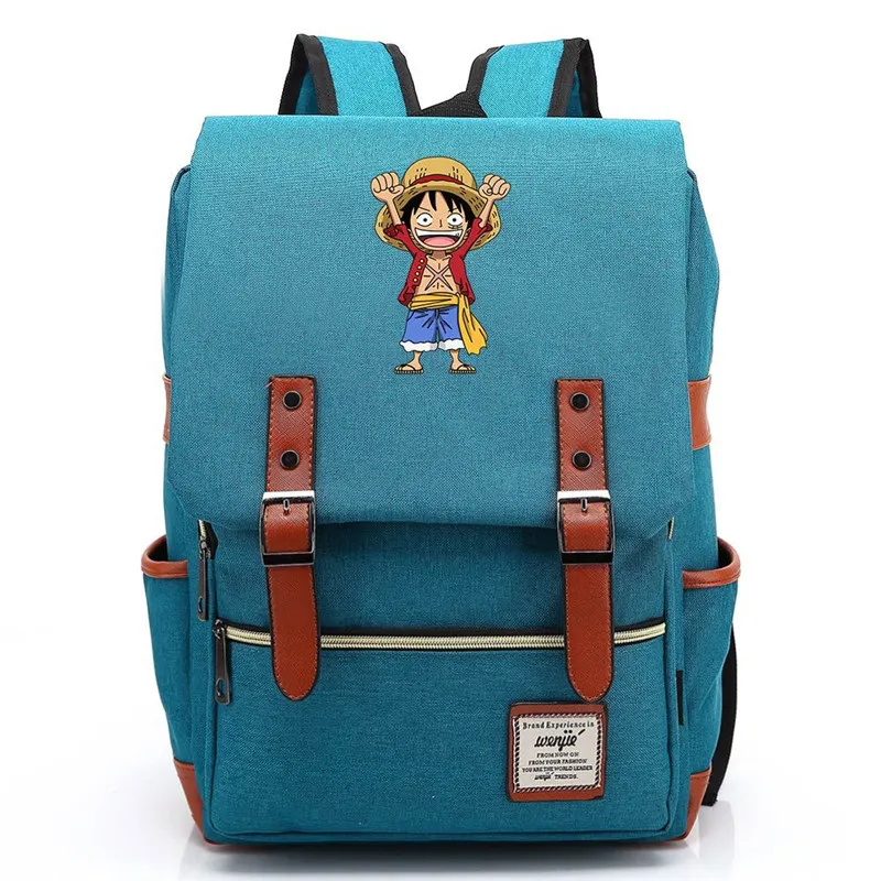 14 16 Inch Monkey D Luffy School Bag Bookbag Women Backpack Men Boys Girls Students Laptop Bag belt buckle Flip cover
14 16 Inch Monkey D Luffy School Bag Bookbag Women Backpack Men Boys Girls Students Laptop Bag belt buckle Flip cover