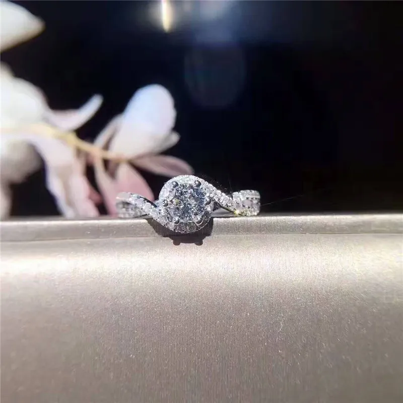 Rings For Women S925 Sterling Fine Jewelry Round Stone Cubic Zirconia Bridal Wedding Engagement Ring Accessories Love-063
Rings For Women S925 Sterling Fine Jewelry Round Stone Cubic Zirconia Bridal Wedding Engagement Ring Accessories Love-063