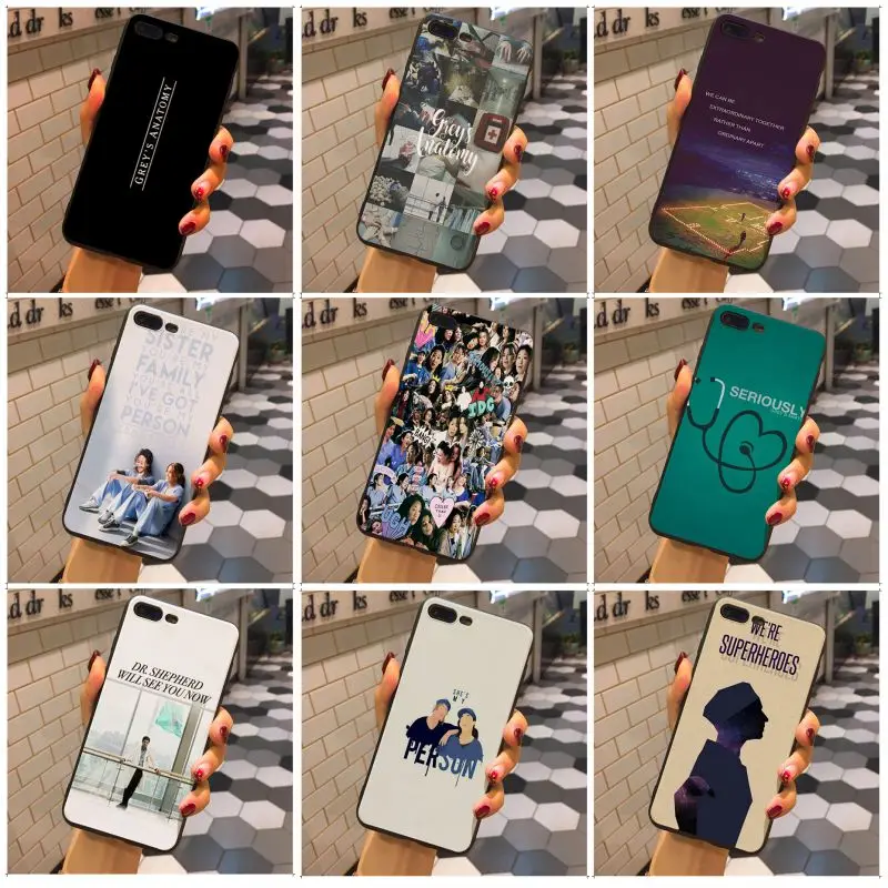 Новое поступление удивительная анатомическая задняя крышка TV Greys для iphone5 чехол