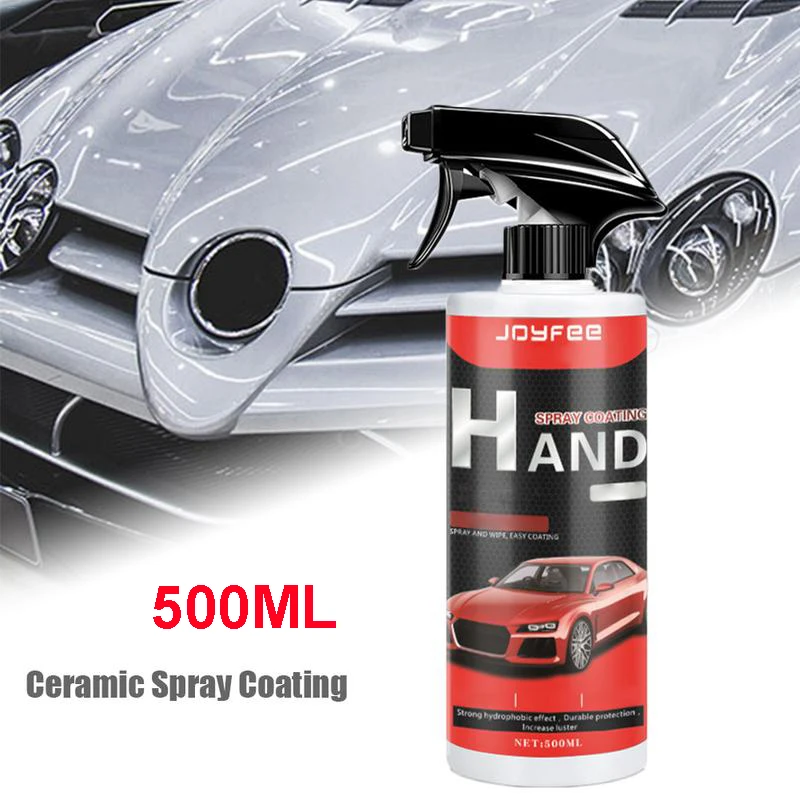 Car Ceramic Spray Coating Polishing Spray Sealant Top Coat Quick Nano-Coating 500ML Coat Ceramic Waterless Wash Shine Protect
Car Ceramic Spray Coating Polishing Spray Sealant Top Coat Quick Nano-Coating 500ML Coat Ceramic Waterless Wash Shine Protect