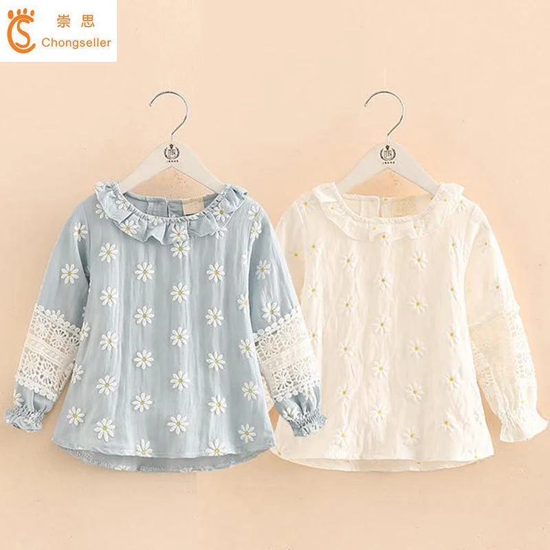 2018 spring summer long sleeve baby girls Flower Shirt cut out flowers cotton Blouse Kids Children'S Clothing
2018 spring summer long sleeve baby girls Flower Shirt cut out flowers cotton Blouse Kids Children'S Clothing