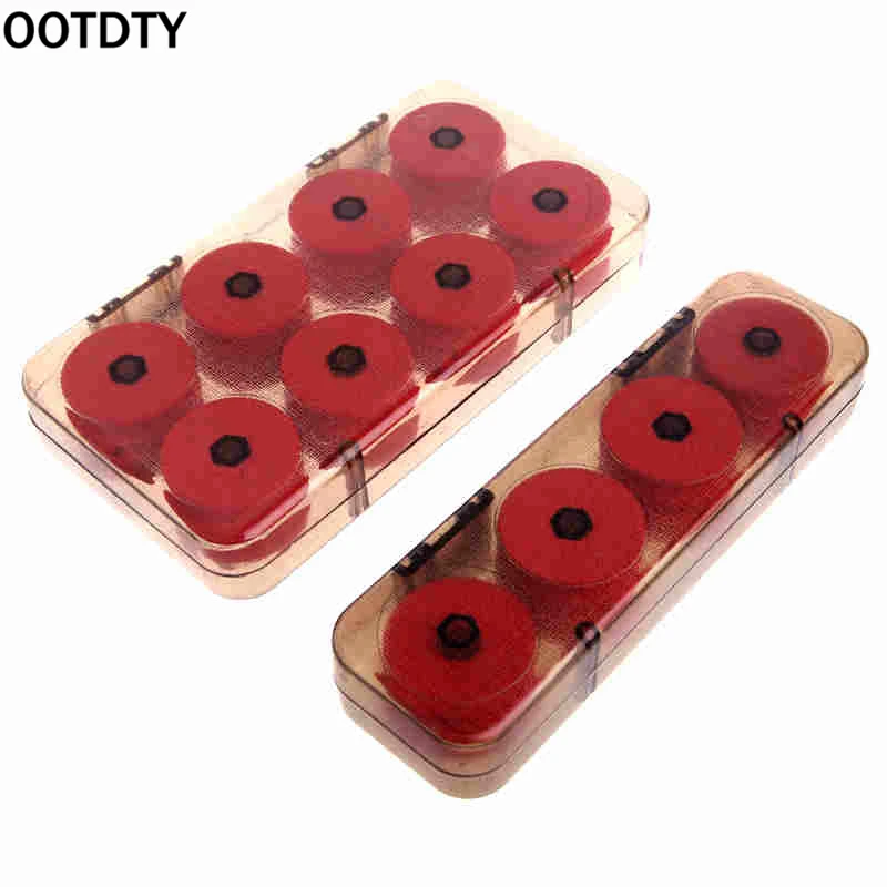OOTDTY 8/16 Durable Foam Winding Board Fishing Line Spools Bobbin Tackle Tool Box | Спорт и развлечения