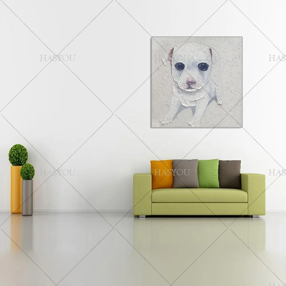 Decorative Art Painting Handmade Dog Oil Paintings On Canvas Living Room Home Decor Wall Painting Modern Abstract Animal Picture
Decorative Art Painting Handmade Dog Oil Paintings On Canvas Living Room Home Decor Wall Painting Modern Abstract Animal Picture