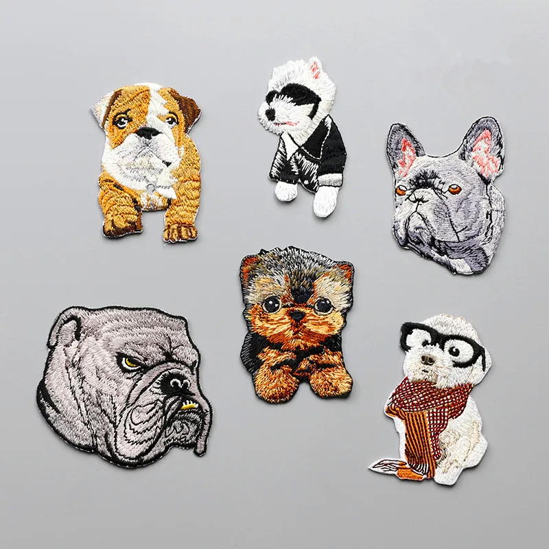 1 PCS Cartoon Cute Animal Patterns Patch Small Size Cute Dog Patch For Clothing Iron On DIY Kids T-shirt Bag Pants Accessories
1 PCS Cartoon Cute Animal Patterns Patch Small Size Cute Dog Patch For Clothing Iron On DIY Kids T-shirt Bag Pants Accessories