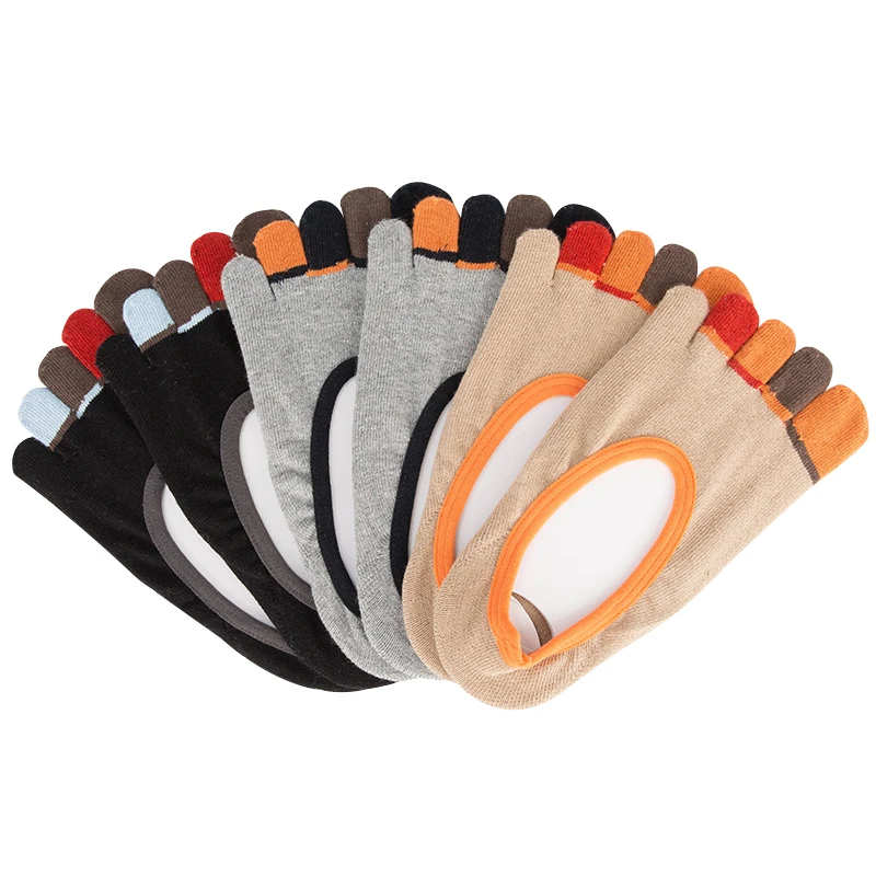 6 Pairs Summer Five Finger Socks Men Cotton Thin 5 Toe Invisible Socks Non-slip Silicone Breathable Men Gift Toe Socks
6 Pairs Summer Five Finger Socks Men Cotton Thin 5 Toe Invisible Socks Non-slip Silicone Breathable Men Gift Toe Socks