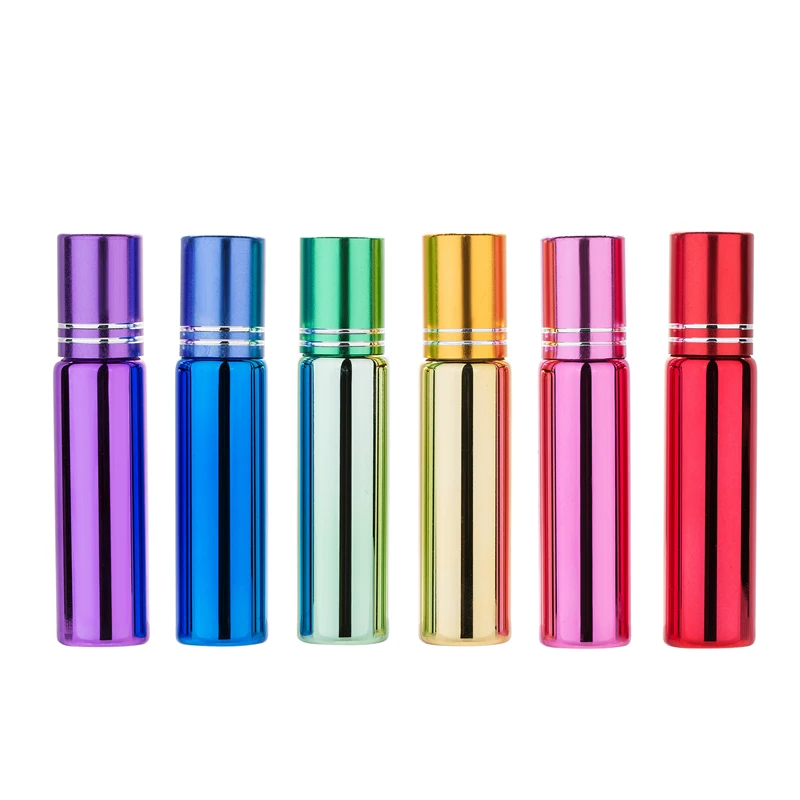MUB - 10ML (100Pieces/Lot) Mini Roll-on Refillable Steel Ball Perfume Bottle Empty Parfum Travel Bottles With 6 Colors
MUB - 10ML (100Pieces/Lot) Mini Roll-on Refillable Steel Ball Perfume Bottle Empty Parfum Travel Bottles With 6 Colors