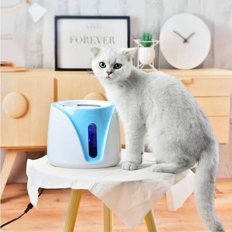 Pet Cat water dispenser automatic circulation filter drinking water Live water mobile electric drinker pet dog drinking basin
Pet Cat water dispenser automatic circulation filter drinking water Live water mobile electric drinker pet dog drinking basin