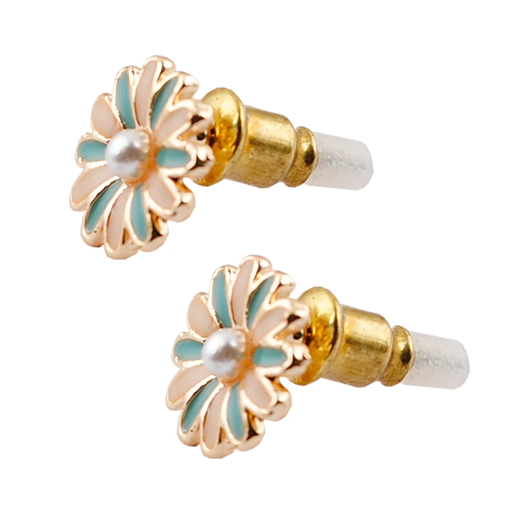 Wedding Jewelry Women Earrings Jewelry Pearl Flower Elements KC Gold Enamel Flower Earrings
Wedding Jewelry Women Earrings Jewelry Pearl Flower Elements KC Gold Enamel Flower Earrings