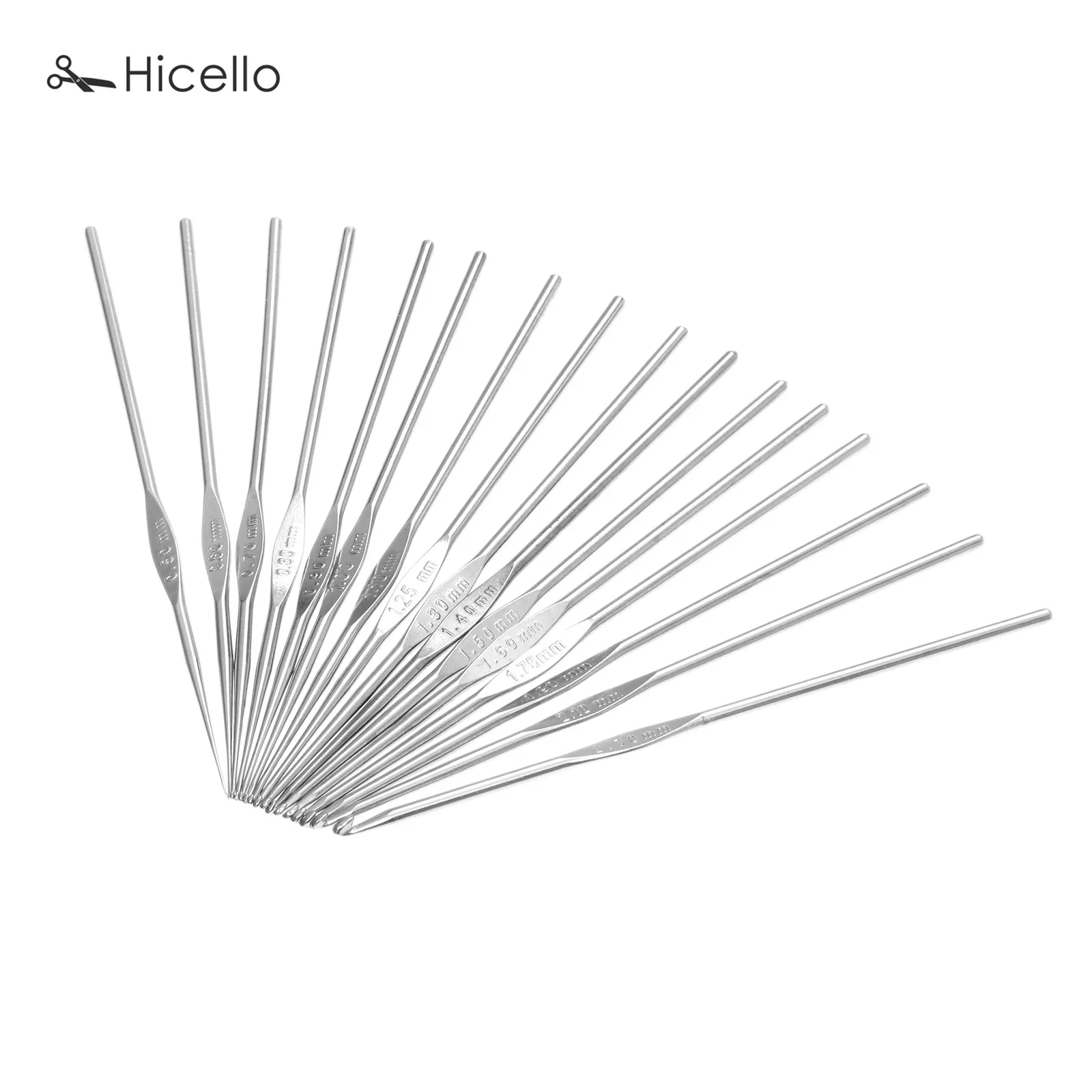 16PCs/1set Metal Crochet Hook Knitting Needles Silver Metal 16 sizes Handmade Woven tool Single hook Lace Crochet
16PCs/1set Metal Crochet Hook Knitting Needles Silver Metal 16 sizes Handmade Woven tool Single hook Lace Crochet
