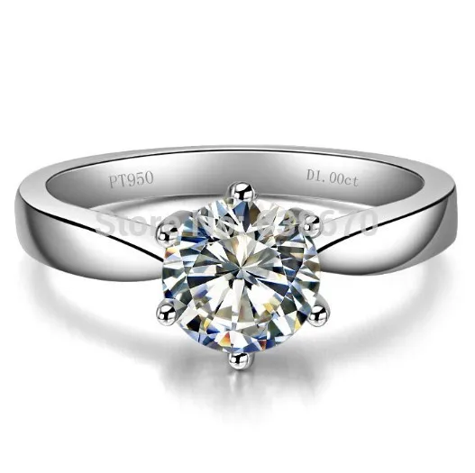 Elegant 1Ct Diamond Rings for Women Ladys Finger Jewelry Sterling 925 silver Ring Best Gift
Elegant 1Ct Diamond Rings for Women Ladys Finger Jewelry Sterling 925 silver Ring Best Gift