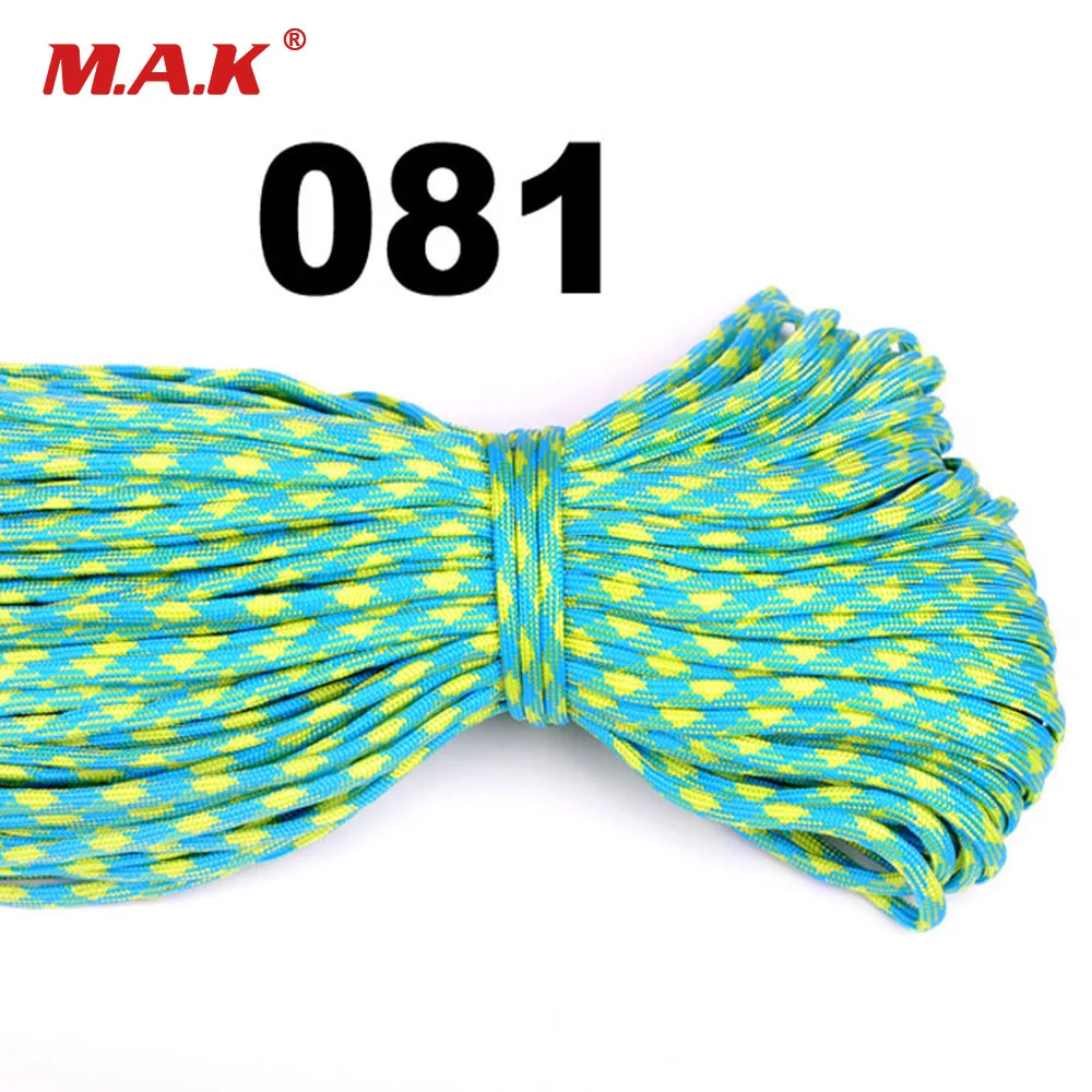 25/50/100/FT Paracord 550 Parachute Cord Lanyard Rope Mil Spec Type III 7 Strand Climbing Camping Survival Equipment
25/50/100/FT Paracord 550 Parachute Cord Lanyard Rope Mil Spec Type III 7 Strand Climbing Camping Survival Equipment