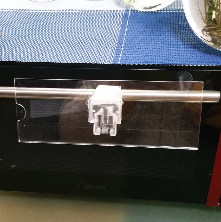 Clear Acrylic 185x66mm Plastic Sign Paper Display Promotion Card Label Holder Stands Clips For Wood Shelf 500pcs High Quality
Clear Acrylic 185x66mm Plastic Sign Paper Display Promotion Card Label Holder Stands Clips For Wood Shelf 500pcs High Quality