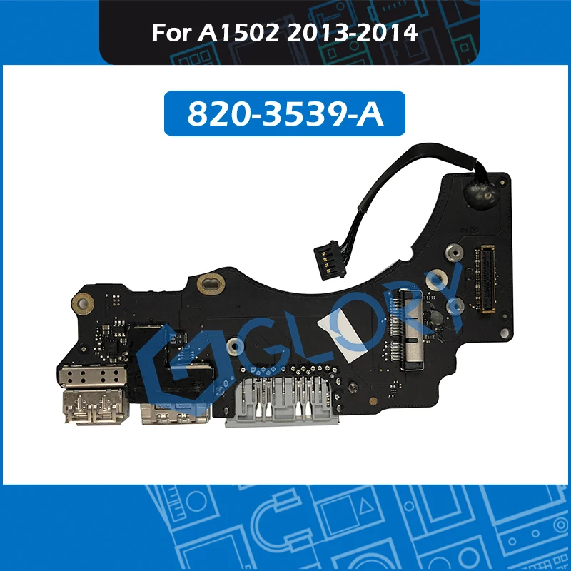 USB HDMI кардридер I/O плата 820-3539-A для MacBook Pro Retina 13,3 "A1502 плата питания 2013 2014 MF864 MF866 MGX72 MGX92
USB HDMI кардридер I/O плата 820-3539-A для MacBook Pro Retina 13,3 "A1502 плата питания 2013 2014 MF864 MF866 MGX72 MGX92