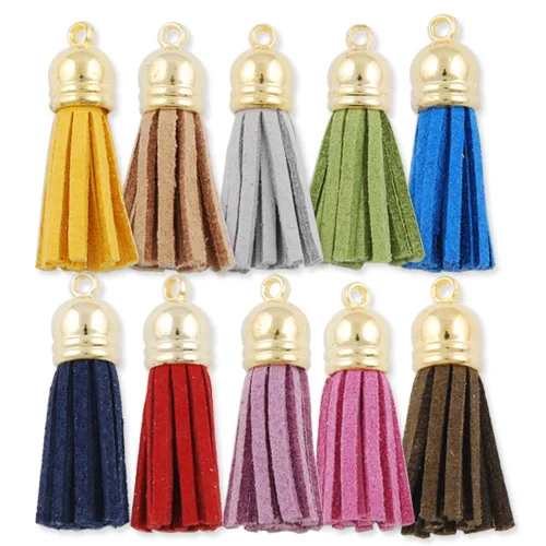 50pcs mix colors leather tassel,tassels for jewelry making,gold plated caps,handmade long tassels,3.5cm length-D1303
50pcs mix colors leather tassel,tassels for jewelry making,gold plated caps,handmade long tassels,3.5cm length-D1303