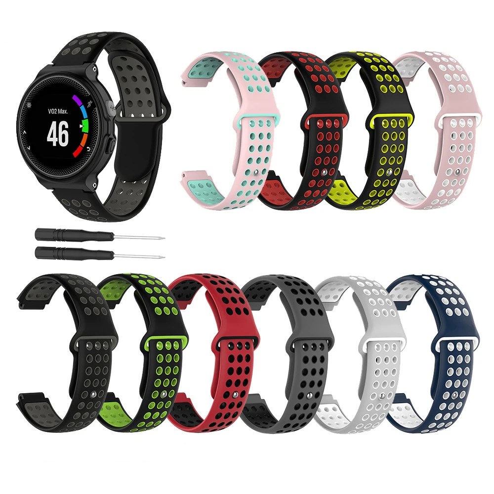 

Replacement Watchband For Garmin Forerunner 220 230 235 630 620 735 Approach S20 S5 S6 Watch Strap Sport Fitness Watch Band