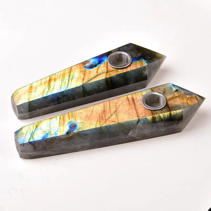 labradorite quartz crystal smoking pipes natural stone and minerals cigarette pipes tobacco wand for gift 1pcs
labradorite quartz crystal smoking pipes natural stone and minerals cigarette pipes tobacco wand for gift 1pcs