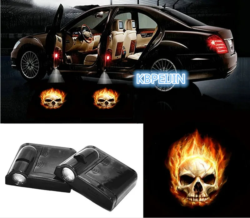 2 шт. наклейки-проекторы на двери автомобиля Ford mondeo kuga fiesta Focus2 3 ecosport fusion |