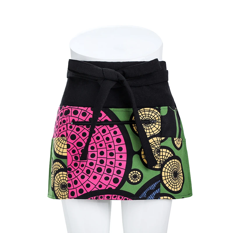 Multi Pocket Apron for Women Floral Half Apron with Zipper Pocket Waitress Teacher Vendor Utility Server Apron
Multi Pocket Apron for Women Floral Half Apron with Zipper Pocket Waitress Teacher Vendor Utility Server Apron