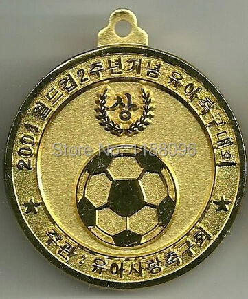 Wholesale Large Golden Sports Soccer Medallion Challenge Coin cheap custom football medals hot sales sport medals
Wholesale Large Golden Sports Soccer Medallion Challenge Coin cheap custom football medals hot sales sport medals