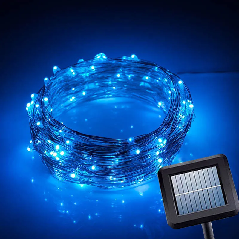 New Solar Power String Light 10M 100 Led Copper Wire String Fairy Light For Outdoor Living Decoration Garden NE
New Solar Power String Light 10M 100 Led Copper Wire String Fairy Light For Outdoor Living Decoration Garden NE