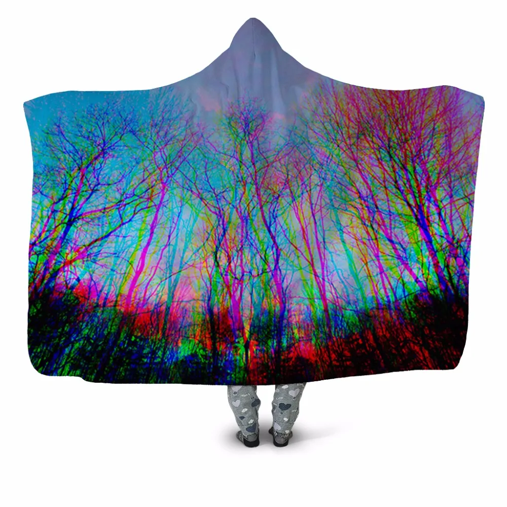 Sunset Woods 3D Printed Plush Hooded Blanket for Adults Youth Children Warm Wearable Fleece Throw Blanket Home Office Washable
Sunset Woods 3D Printed Plush Hooded Blanket for Adults Youth Children Warm Wearable Fleece Throw Blanket Home Office Washable