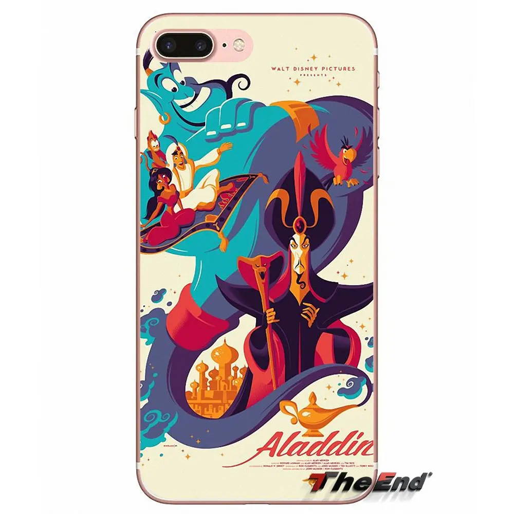 Для Sony Xperia Z Z1 Z2 Z3 Z5 compact M2 M4 M5 E3 T3 XA Aqua LG G4 G5 G3 G2 Mini Classic Aladdin (1992) чехол для постера