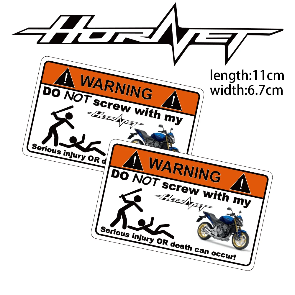 

Недорогой креативный предупреждающий стикер KODASKIN для мотоцикла, наклейка для Honda CB599 CB600 HORNET