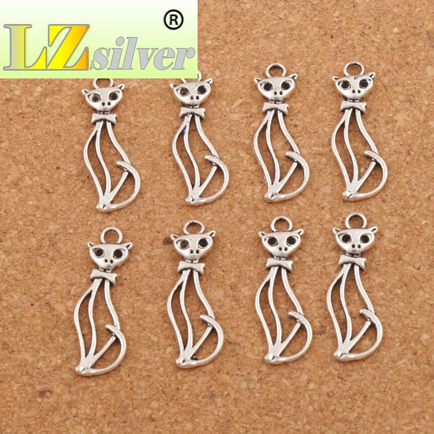 Open Slim Lady Cat Spacer Charm Beads 200pcs zinc alloy Pendants Alloy Handmade Jewelry DIY L1162 11x33.8 mm
Open Slim Lady Cat Spacer Charm Beads 200pcs zinc alloy Pendants Alloy Handmade Jewelry DIY L1162 11x33.8 mm