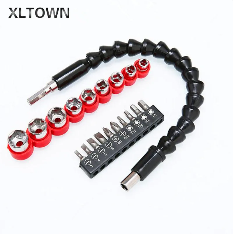 Xltown the new High Quality Electric Screwdriver Accessories Drill Sleeve Universal Flexible Shaft Set drill bit
Xltown the new High Quality Electric Screwdriver Accessories Drill Sleeve Universal Flexible Shaft Set drill bit