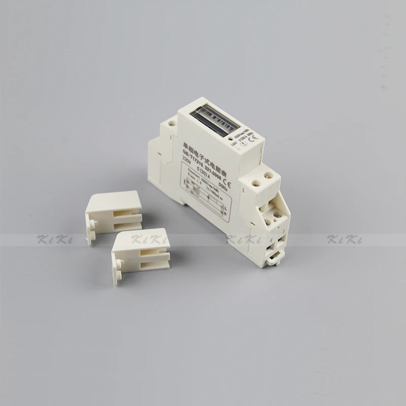35mm DIN Rail Mounting single phase Energy meter 6+1 LCD display KWh meter 1P 20A
35mm DIN Rail Mounting single phase Energy meter 6+1 LCD display KWh meter 1P 20A