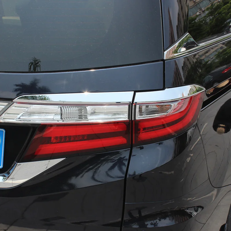 WELKINRY car auto cover For Honda Odyssey RC1 RC2 2013 2014 2015 2016 2017 ABS chrome rear tail lamp light eyelid eyebrow trim
WELKINRY car auto cover For Honda Odyssey RC1 RC2 2013 2014 2015 2016 2017 ABS chrome rear tail lamp light eyelid eyebrow trim