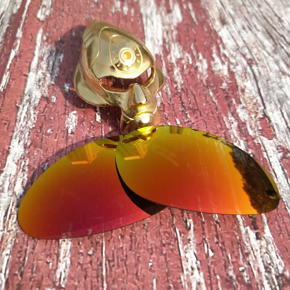 

Оптовая продажа Glintbay 100% точные поляризованные Сменные линзы для солнцезащитных очков Oakley Minute 1,0-Fire Red Mirror