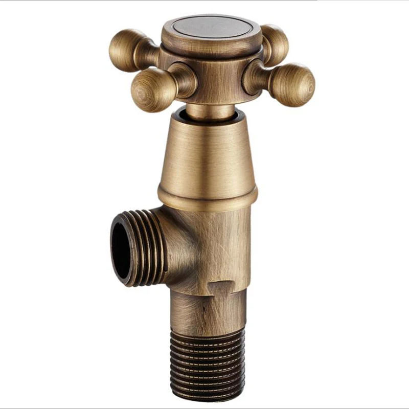 ITAS-5582 European bathroom hardware copper retro antique Kitchen with bathroom home use triangle valve character valve
ITAS-5582 European bathroom hardware copper retro antique Kitchen with bathroom home use triangle valve character valve