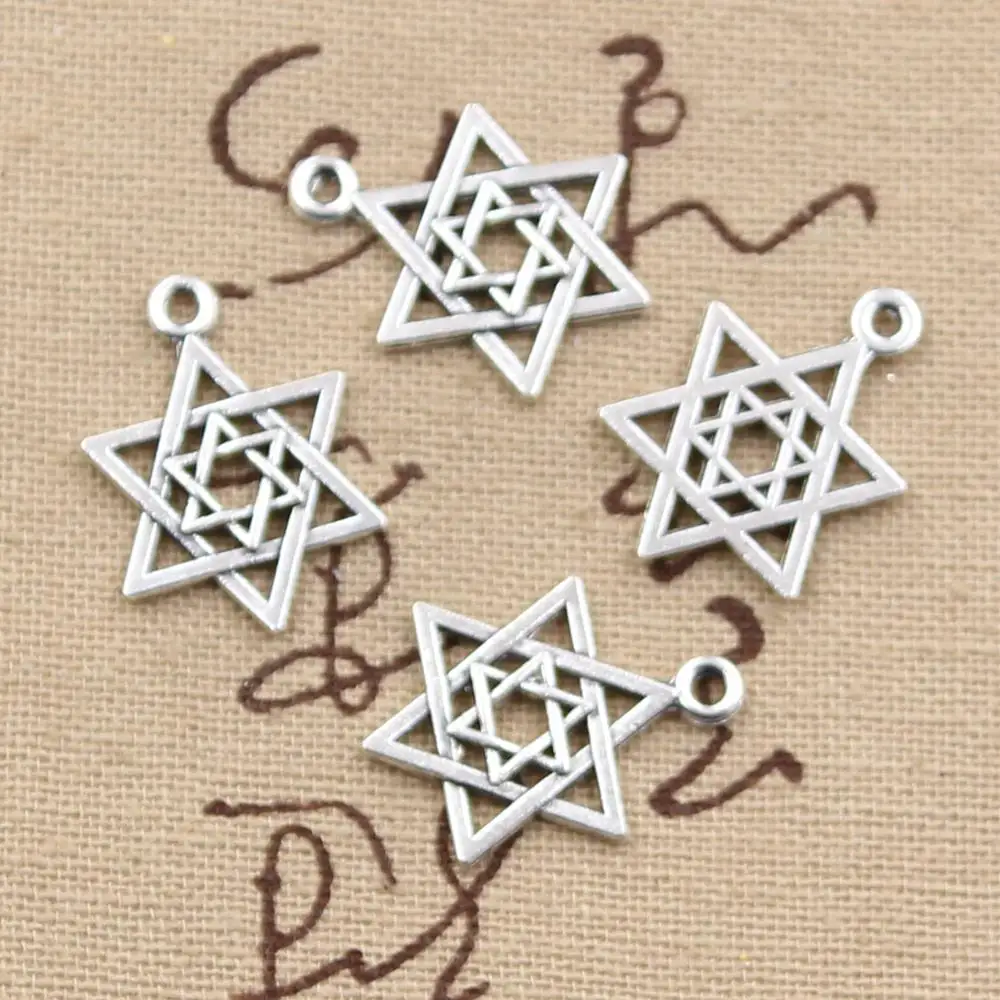 12pcs Charms Star Of David Shield 22x16mm Antique Making Pendant fit,Vintage Tibetan Bronze Silver color,DIY Handmade Jewelry
12pcs Charms Star Of David Shield 22x16mm Antique Making Pendant fit,Vintage Tibetan Bronze Silver color,DIY Handmade Jewelry