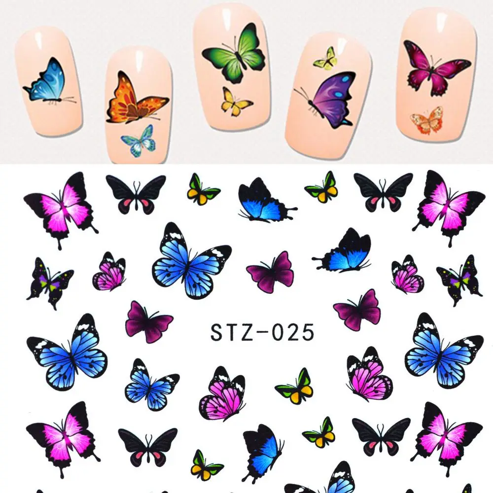 30 Sheets/Set Colorful Butterfly Designs Nail Art Sticker Watermark DIY Nail Art Transfer Foils Decoration Manicure Tools
30 Sheets/Set Colorful Butterfly Designs Nail Art Sticker Watermark DIY Nail Art Transfer Foils Decoration Manicure Tools