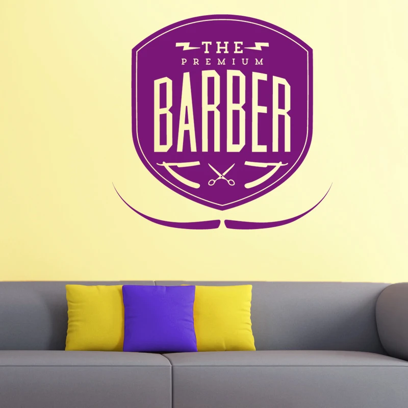 Barber Shop Sticker Chop Bread Decal Haircut Shavers Posters Vinyl Wall Art Decals Decor Windows Decoration Mural Mb0044
Barber Shop Sticker Chop Bread Decal Haircut Shavers Posters Vinyl Wall Art Decals Decor Windows Decoration Mural Mb0044