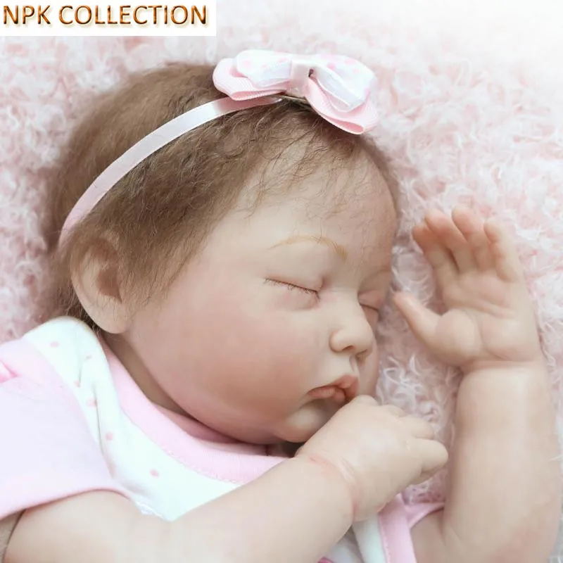 NPKCOLLECTION силиконовые куклы Reborn Baby Alive мягкие игрушки для девочек Дети 20 Icnh