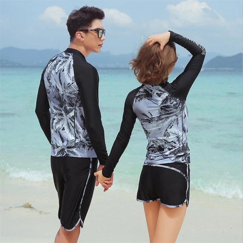 Plus size L-4XL fashion rashguard men UV zip swim shirt+pant+short beach sports surfing rash guard set Snorkeling diving suit
Plus size L-4XL fashion rashguard men UV zip swim shirt+pant+short beach sports surfing rash guard set Snorkeling diving suit
