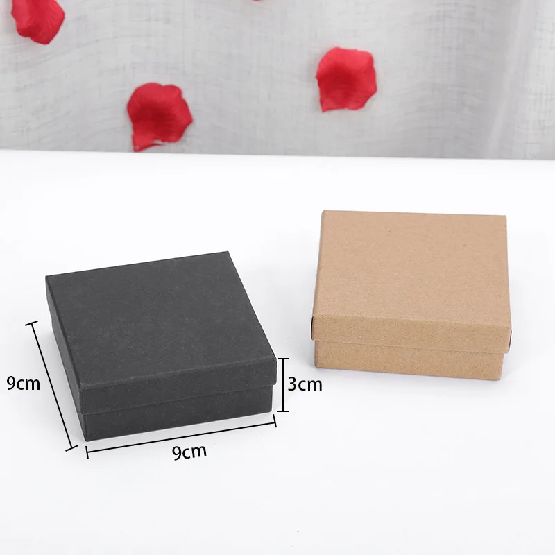 10 Pcs/Lot Jewelry Boxes 9x9x3cm Kraft Paper Boxes Necklace/Bracelet/Earring Gift Packaging Favour Vintage Cases Drop Shipping
10 Pcs/Lot Jewelry Boxes 9x9x3cm Kraft Paper Boxes Necklace/Bracelet/Earring Gift Packaging Favour Vintage Cases Drop Shipping