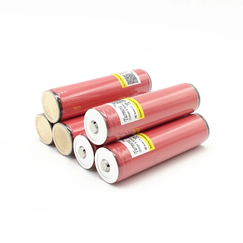 Ncr18650ga 3500 мАч 6 шт. в партии для ncr18650ga 18650 Аккумулятор Защищенный 3 В 10 А плоские